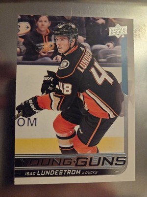 2018-19 UD Young Guns YG Isac Lundestrom Rookie Card RC #466 Ducks