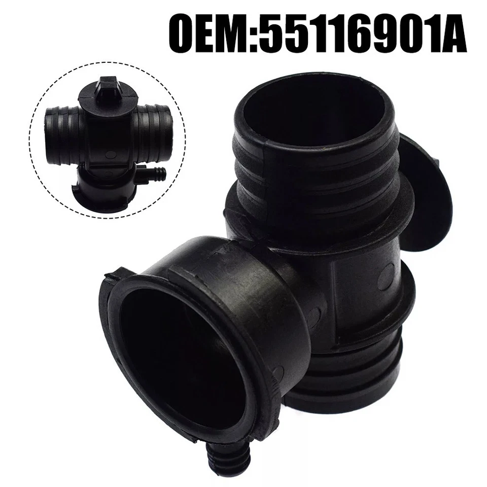 Long Lasting Coolant Filler Neck Radiator Hose Connector Perfect Replacement - Image 4 of 4