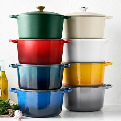 Le Creuset 6.5-Qt. Thyme Enameled Cast Iron Deep Round Dutch Oven
