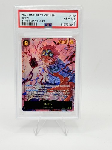 Koby (Alternate Art) graded PSA 10 for sale on eBay