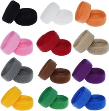 Filan 12-Color Sew-On Hook & Loop Tape – 24 Yards, 3/4" Wide for DIY & Sewing