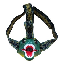 DinoBryte LED Headlamp - T-Rex Dinosaur Head Lamp Toy for Kids