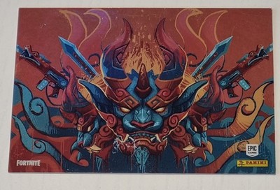 2x Fortnite Panini 2020 Rainbow Holo Set: Firewalker & Elemental + Sleeves