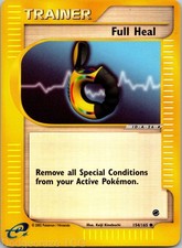 Full Heal 154/165 Common Expedition Base Set Pokemon Reverse Holo NM on eBay