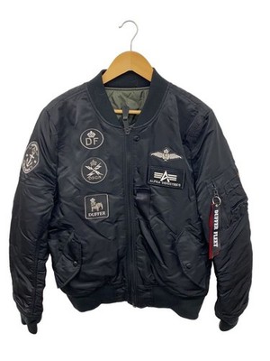 ALPHA Industries Flight Jacket M Nylon Black TA0409-9001