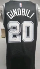 Manu Ginobili Signed Jersey San Antonio Spurs Basketball NBA Champ JSA CL22305 L