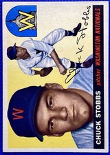 1955 Topps Chuck Stobbs EX-EXMINT RC662