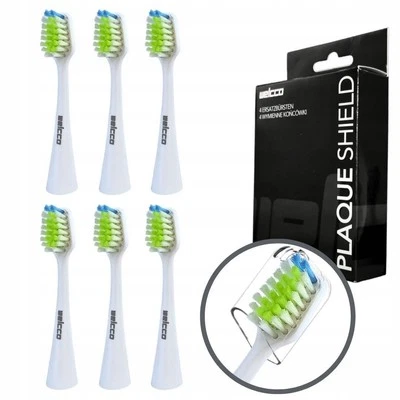 WELCCO Ersatzbürsten für Waterpik Complete Care 5.0 WP-861, 9.0 CC-01 und STRB3EW – Wei