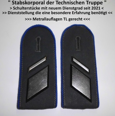 '' Stabskorporal der Technischen Truppe ''   SST  BW - Heer m. Schlaufen