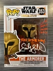 Funko POP! Star Wars: The Mandalorian - The Armorer (Signed/Emily Swallow/JSA) #