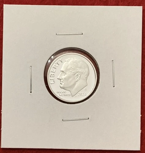2024-S 99.9% Silver Roosevelt Dime Proof Cameo