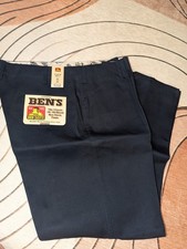 Ben Davis Genuine Ben's Classic 50/50 Blend Twill Work Pant, Olive, NWT