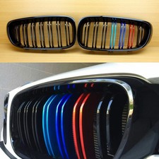M-color Metel Style Type Front Grill For Bmw F34 335i Gt 328i 2014-18 Dual Slat M-color Metel Style Type Front Grill For Bmw F34 335i Gt 328i 2014-18 Dual Slat