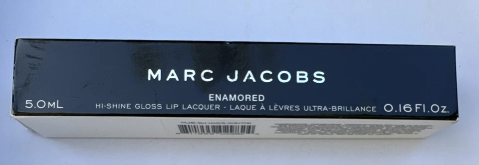 *Nuevo en caja*Marc Jacobs Enamored Hi-Shine Brillo Labial Laca 352 Cherry Moon Foto 3 de 3