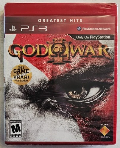 GOD OF WAR III 3 PLAYSTATION 3 PS3 GREATEST HITS RED CASE BRAND NEW SHIPS FAST