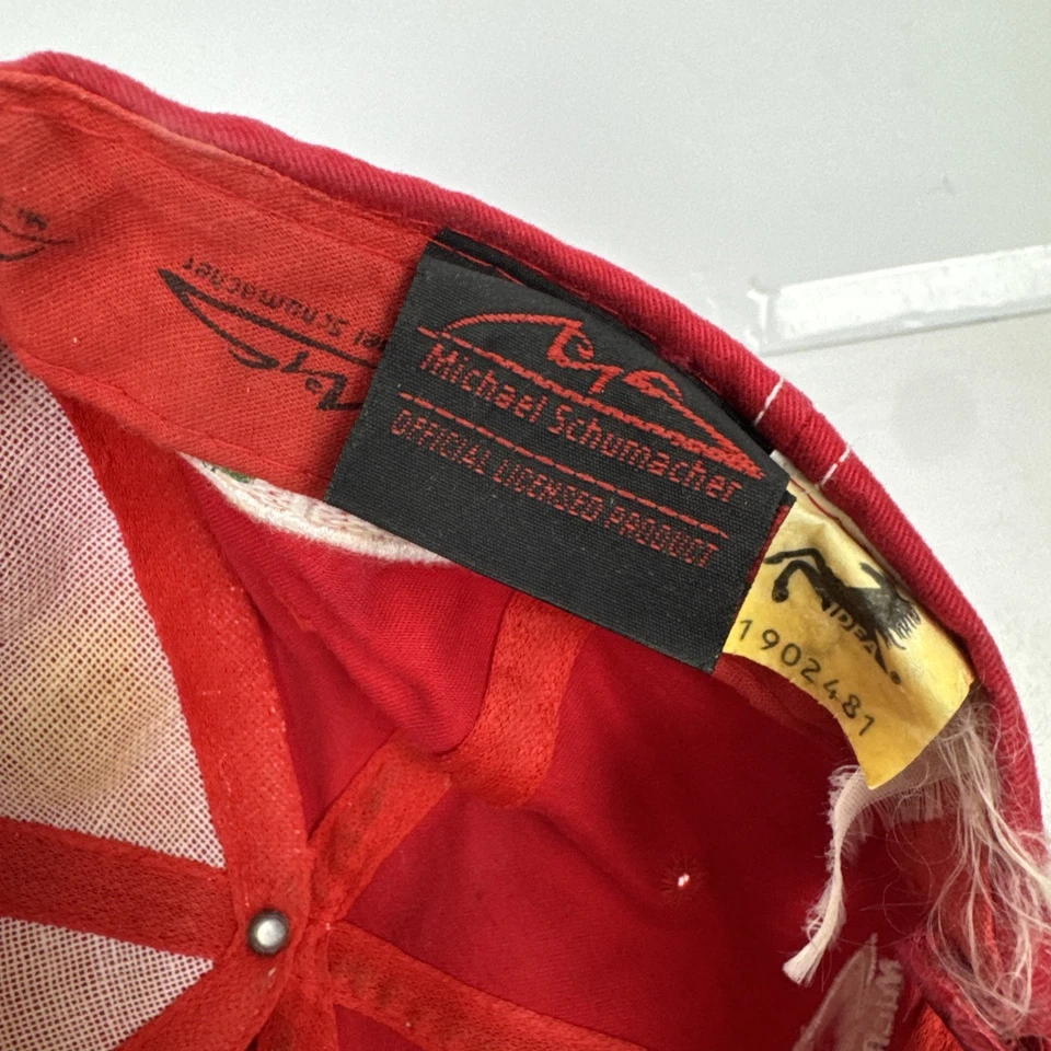 Кепка Ferrari кепка Михаэля Шумахера кепка Formula 1 официальная кепка F1 красная - Изображение 4 из 4