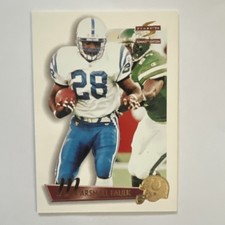 Pinnacle 1995 Score Summit Marshall Faulk #50 Indianapolis Colts NFL Football