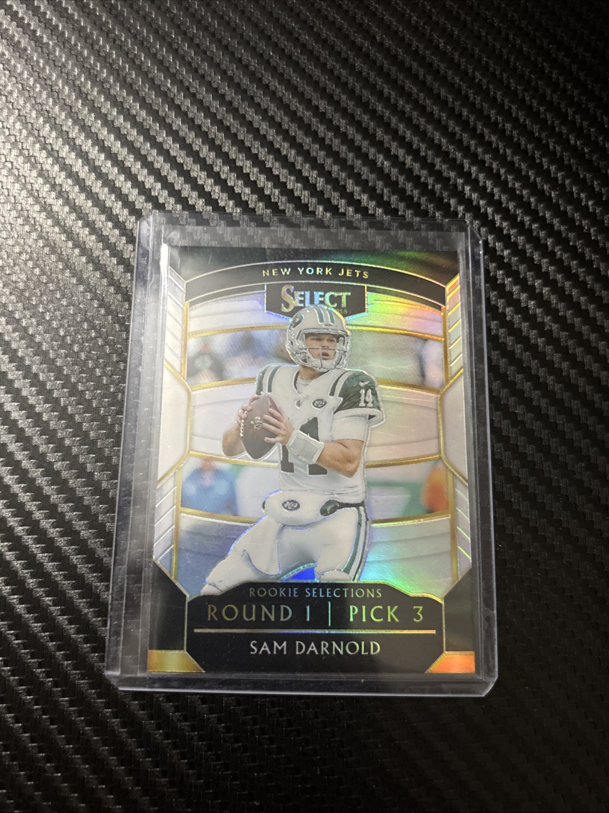 2018 Panini Select - Rookie Selections Sam Darnold #RS-3 Silver Prizm Rookie