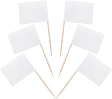 Banderitas Palillos 100 Pzs Marcadores Qu…