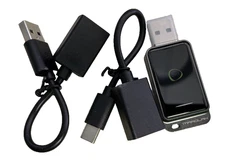 Wireless CarPlay Android Auto Adapter | Wired to Wireless Converter | Plug & Pla