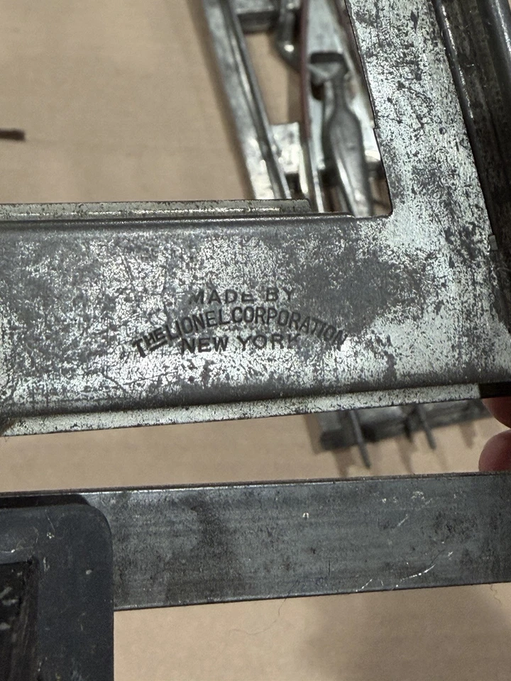 Lote de 14 cerraduras de pista + pista vintage de preguerra Lionel calibre estándar Foto 3 de 4