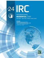 IRC 2024 International Residential Code by International Code Counci (Paperback)