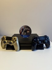 PS4 PRO - PlayStation 4 PRO 1TB With 2 Controllers + 1 Game - GOOD CONDITION