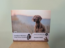 Outdoor GPS Wireless Dog Fence System Model: F800 Good Time With Pets