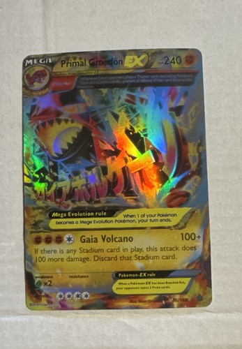 Primal Groudon EX (Omega) 86/160 XY - Primal Clash Holo