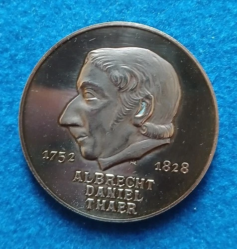 10 040 GDR medal "Albrecht Daniel Thaer 1752-1828 (Humboldt University...
