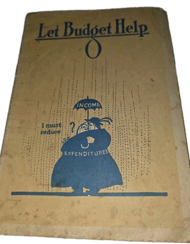 1926 Metropolitan Life Ins. Co. 7th Ed. Let Budget Help 16 pg. ephemera booklet