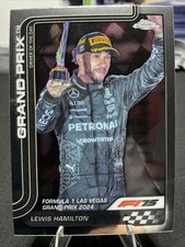 2025 Topps Chrome F1 #143 Lewis Hamilton Grand Prix Driver Of The Day, Base