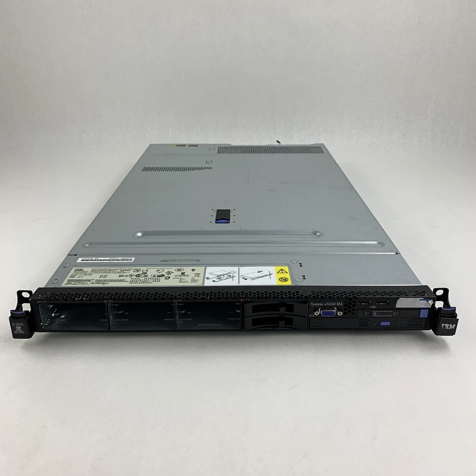 IBM System X3550 M4 Server 2x E5-2670 2.6 GHz 16 GB Ram M5110 Raid No OS No HDD - Image 2 of 4