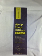 Skyloa DEEP SLEEP PILLOW SPRAY 4.06 OZ / 120 ML BRAND NEW BOX Natural Sleep Aid