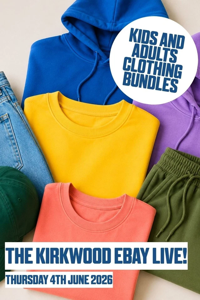 Adults & Kids Clothing Mystery Boxes - £1 Starts - THE KIRKWOOD