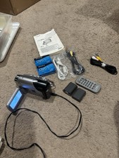 Canon ZR850 A Mini DV Retro Digital Camcorder Tested Working Bundle