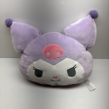 Miniso X Sanrio Kuromi Series Ultra soft Kuromi Plush Pillow Back Cushion
