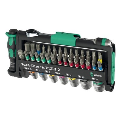 Wera Tool-Check Plus 2: Metric/Imperial 1/4'' 05049056001