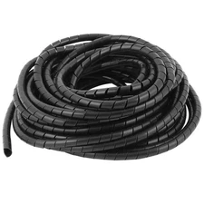 Spiral Cable Wrap -(8 mm) Cord Covers Bundle Sleeve Hose for PC TV Computer E...