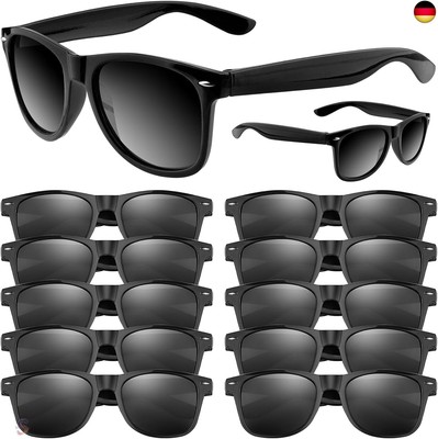 ASTARON Retro Vintage Sunglasses Bulk, 6/12/24/48 Pack Polarised Cheap Neon