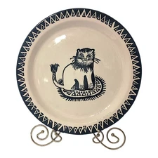 Emma Bridgewater Plate Lion 13" Porcelain Large Mary Fedden Handmade Britain Vtg