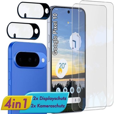 Für Google Pixel 10 DISPLAY & KAMERA Schutzglas Panzerfolie Linsen Glas Schutz
