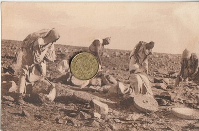 702/ SC. 1 - COLONIALI - BENI ULID (TRIPOLITANIA) - COSTRUZIONE MACINE DA ORZO