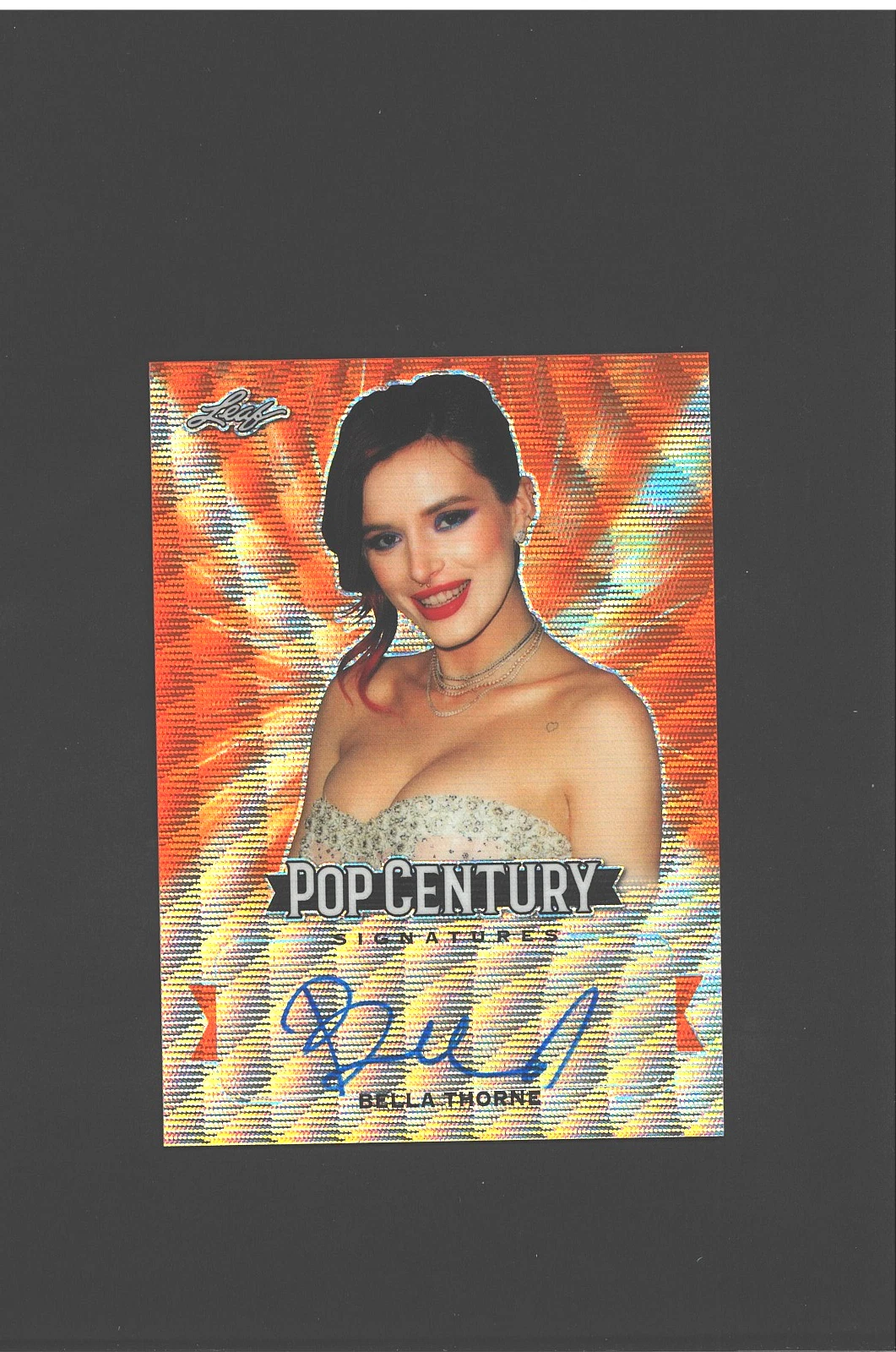 Bella Thorne Auto #/3 DISNEY SHAKE IT UP SPRING BREAKERS Pop Century Autograph