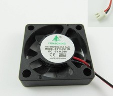 Brushless DC Cooling Fan 11 Blade DC 12V 30mm x 30mmx 06mm 3006 2 Pin Wire 0.08A