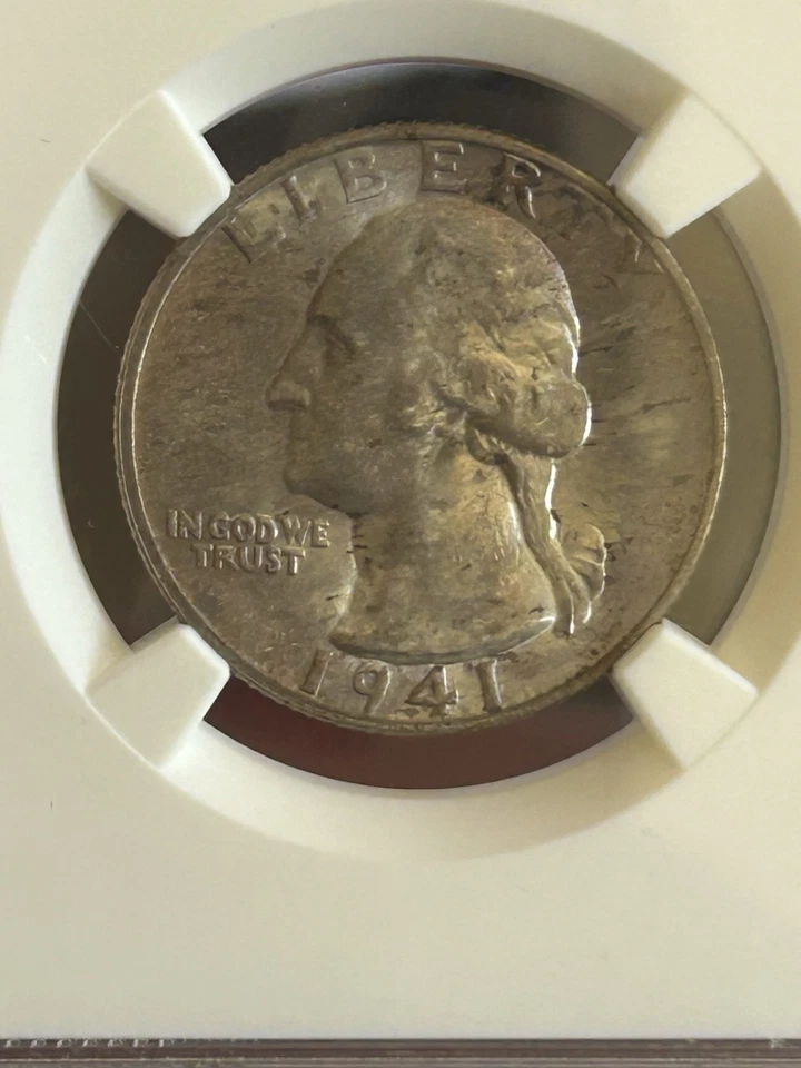 Moneda colección magnífica pieza 1941 Washington Quarter 25C NGC MS66 | Foto 4 de 4