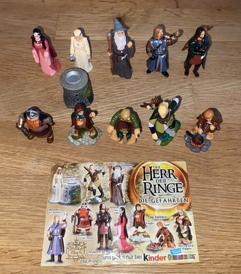 Complete Set Lord of the Rings 1 + BPZ