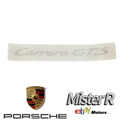 Porsche   Carrera GTS Script Side/Body Decal   Silver   911 997   #99755944300