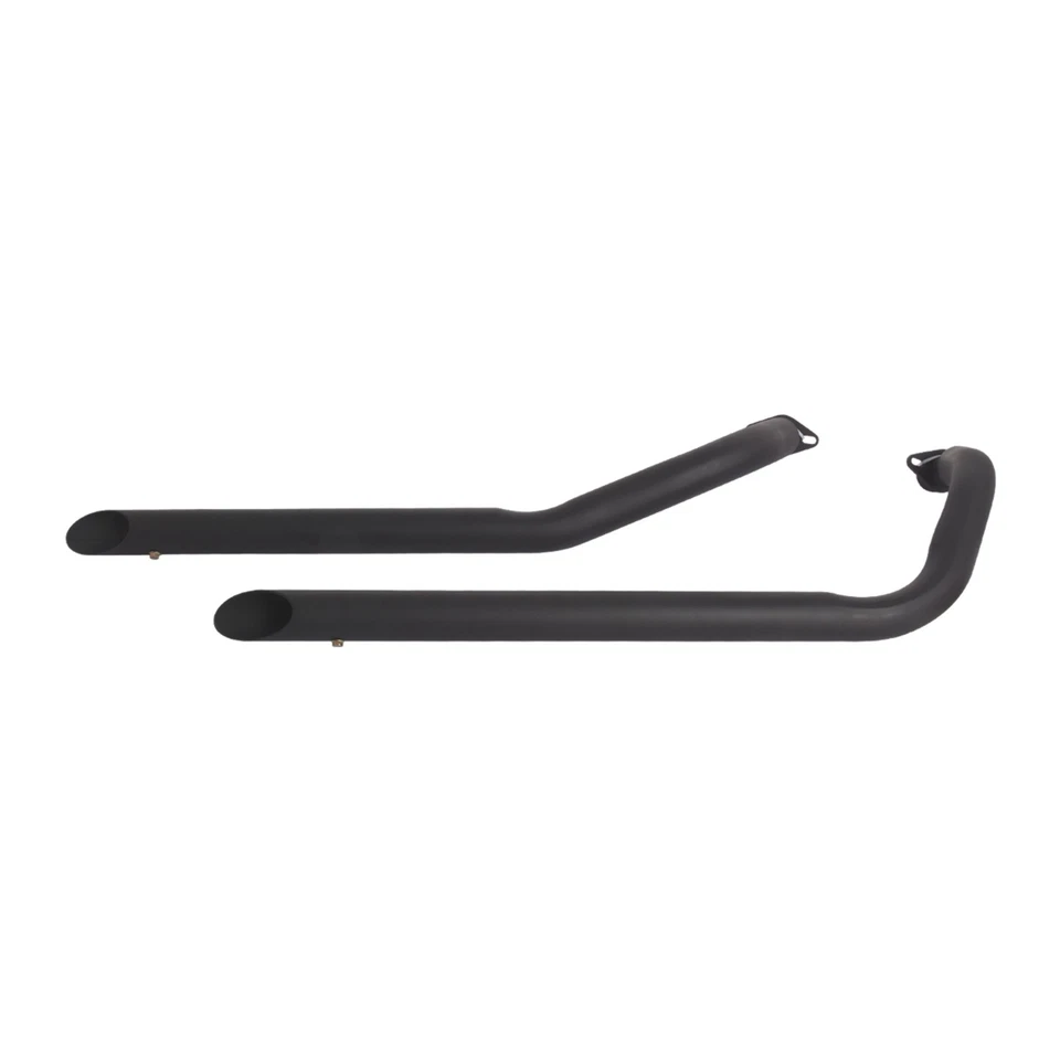 For Honda VT750 Shadow Spirit ACE Aero VT400Black Exhaust Pipes Complete Muffler - Image 2 of 4