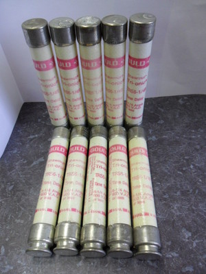 Nice Lot Shawmut TRS 6 1/4 R Amp Fuses  FRS R 6 1/4 class RK5 600V